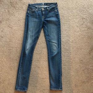7 for All Mankind “The Skinny” Jeans, size 27